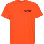 T-shirt ratowniczy męski pomarańczowy FLUO